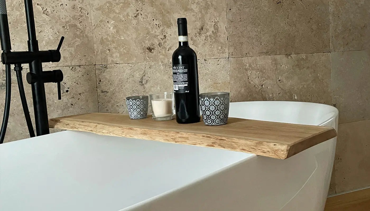 Badezimmer Steinholz