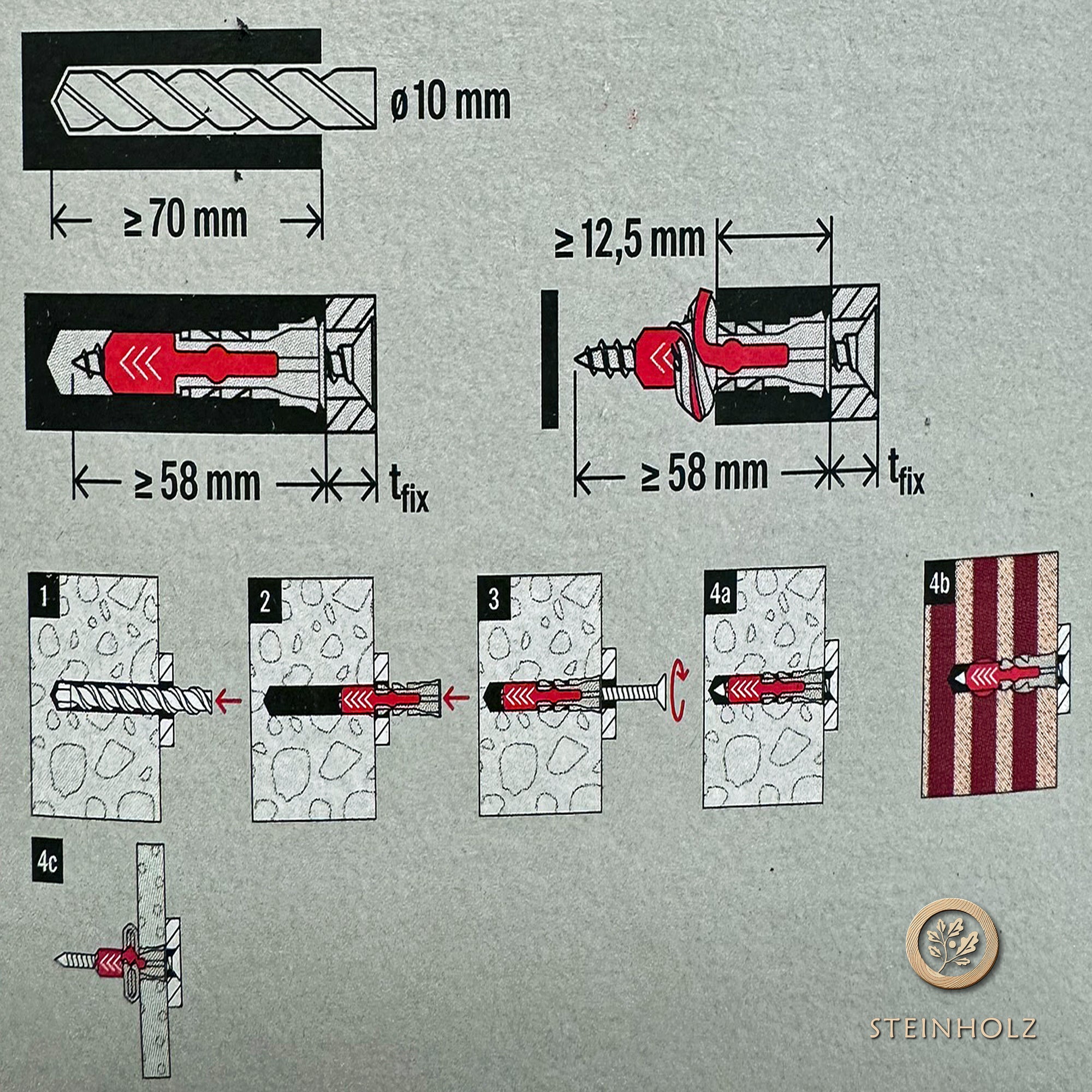 Hidden brackets for wall shelves – Invisible fastening for a floating look